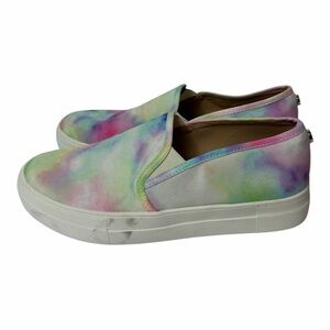 Steve Madden Toshe Tie Dye Slip On Sneakers Women's Size 9